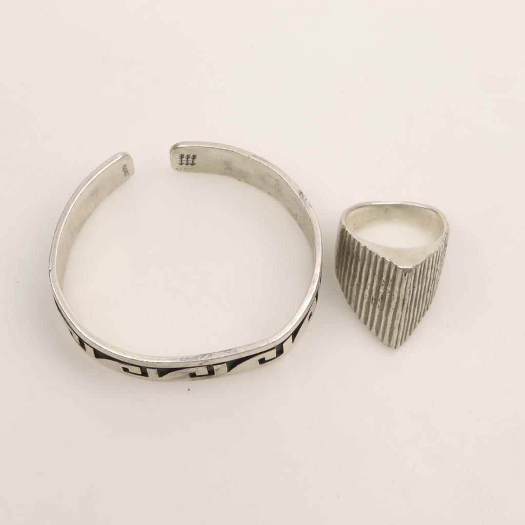 Silver Jewelry, 2 Pieces | Property Room