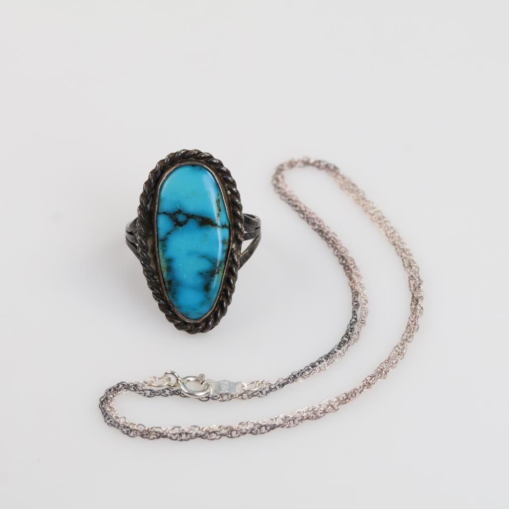 Silver Jewelry, 2 Pieces