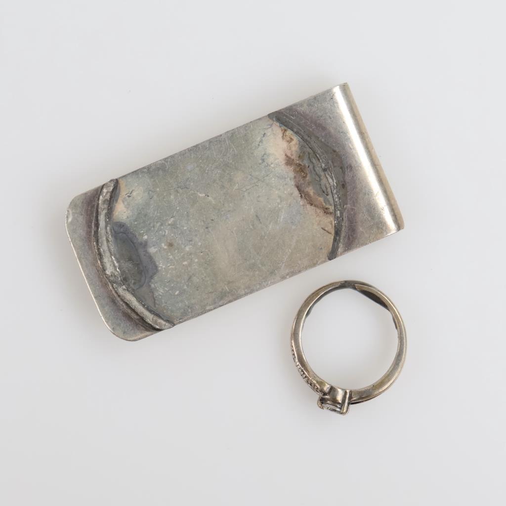 Silver Jewelry, 2 Pieces