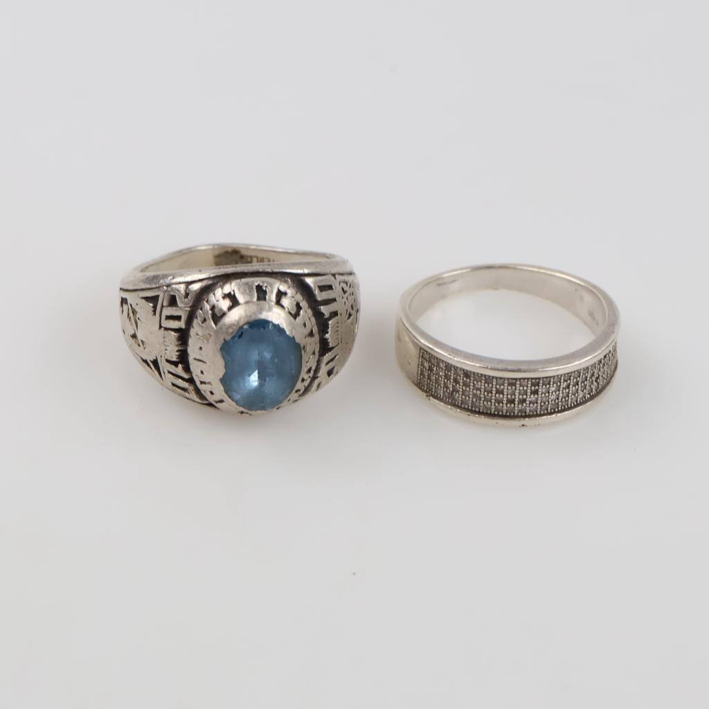 Silver Jewelry, 2 Pieces