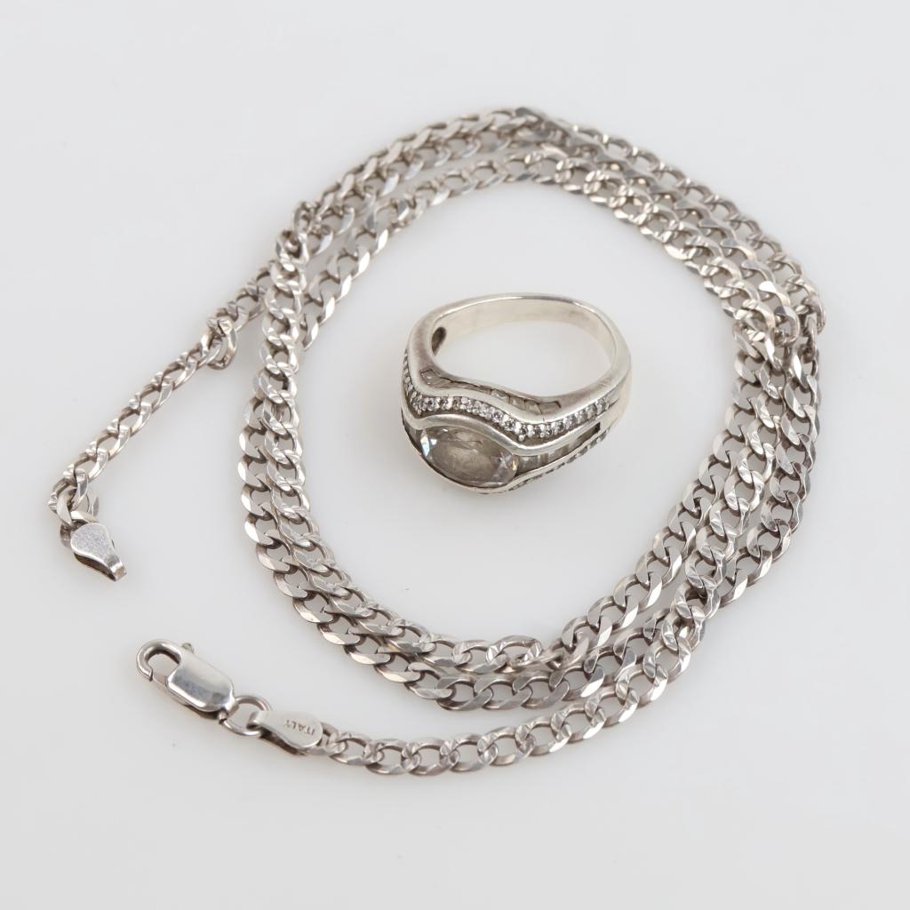 Silver Jewelry, 2 Pieces
