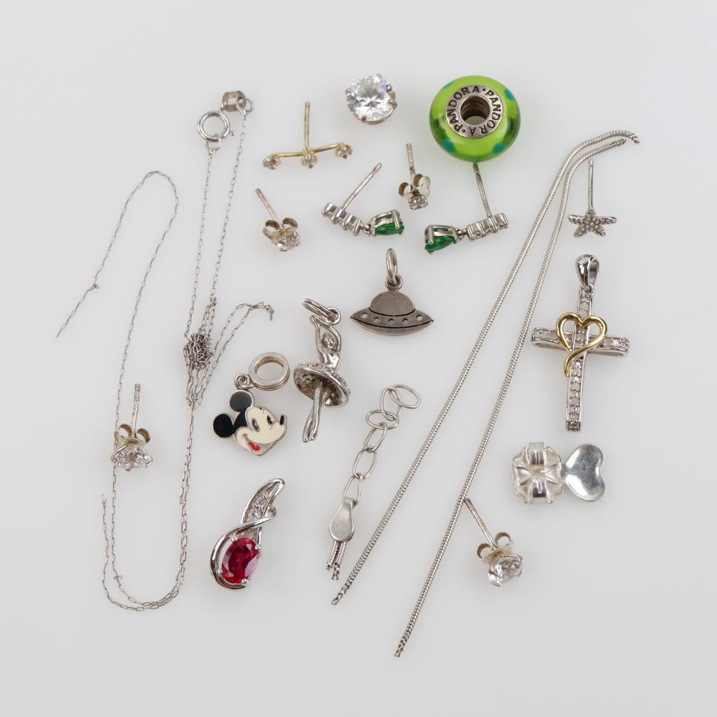 Silver Jewelry, 20 Pieces