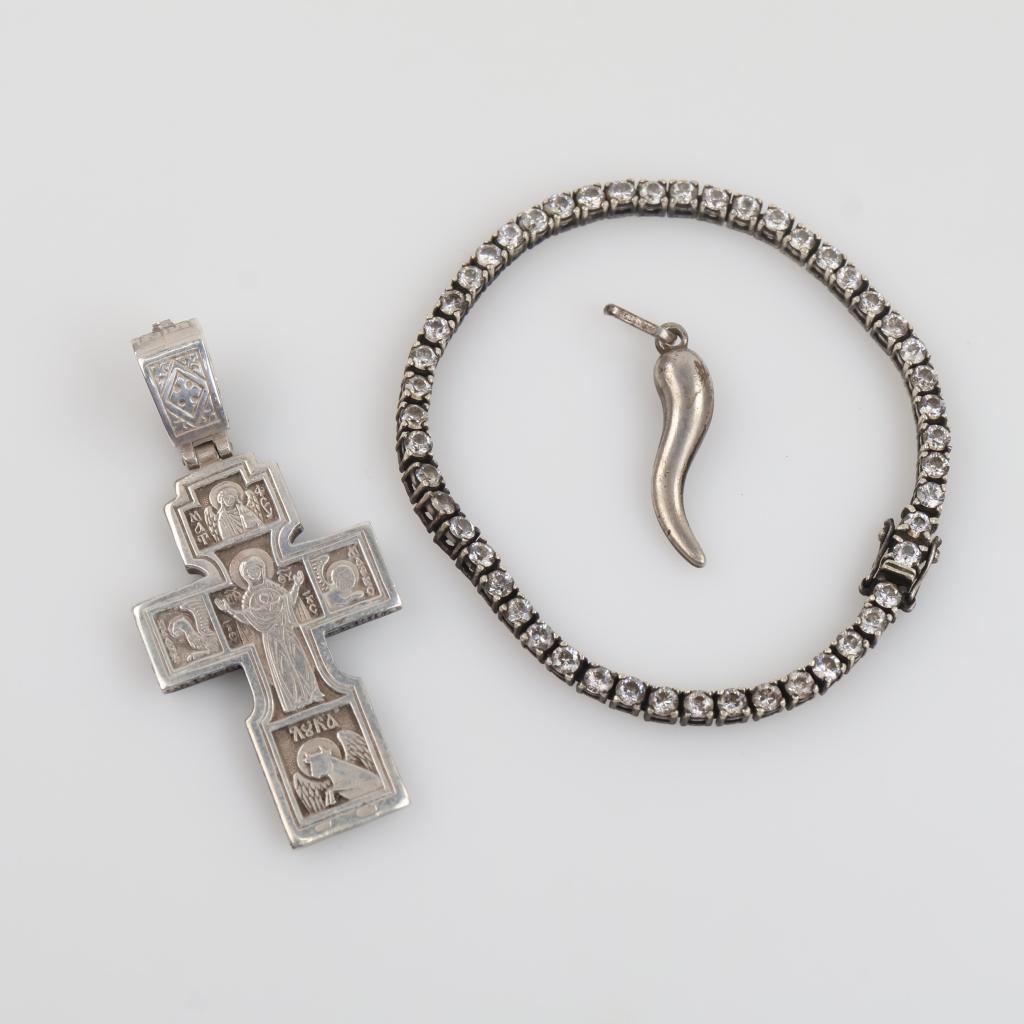 Silver Jewelry, 3 Pieces