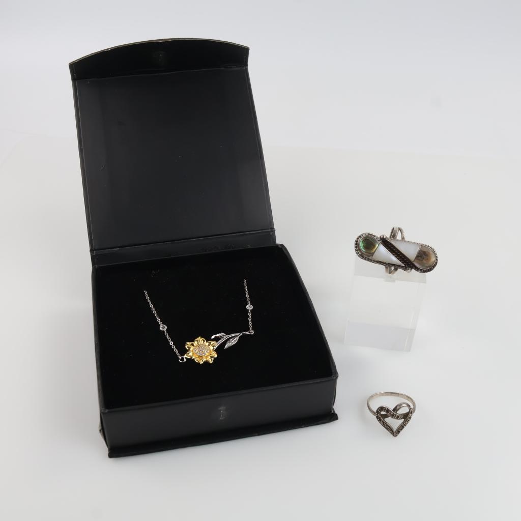 Silver Jewelry, 3 Pieces