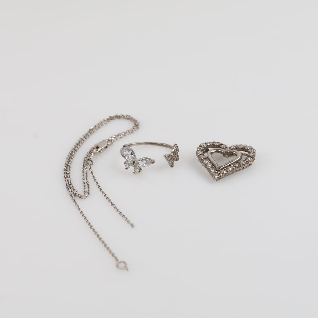 Silver Jewelry, 3 Pieces