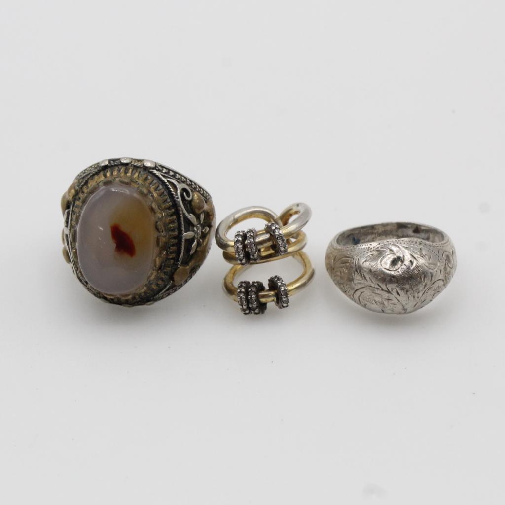 Silver Jewelry, 3 Pieces