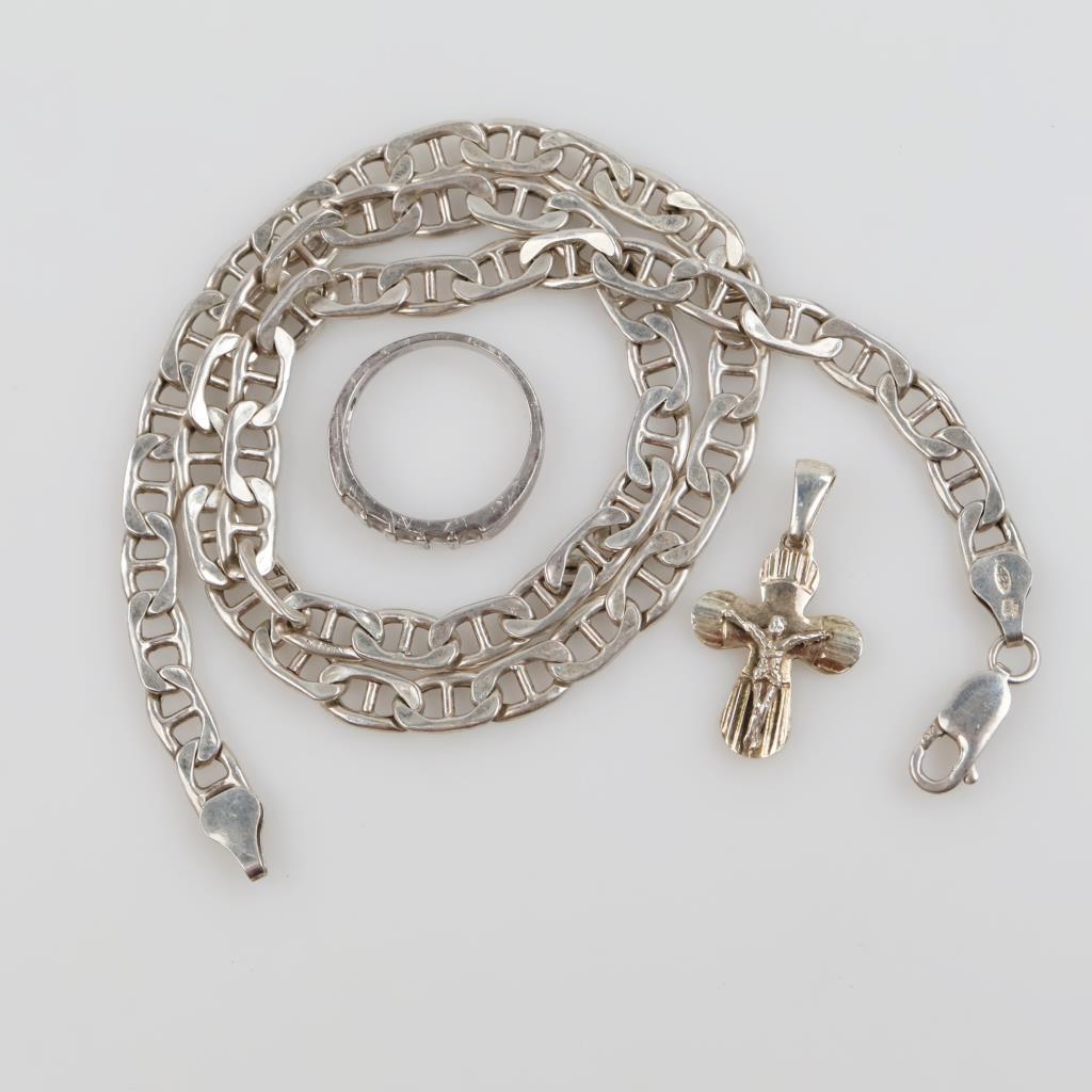 Silver Jewelry, 3 Pieces