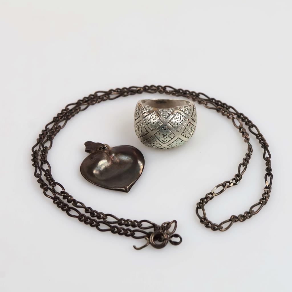 Silver Jewelry, 3 Pieces