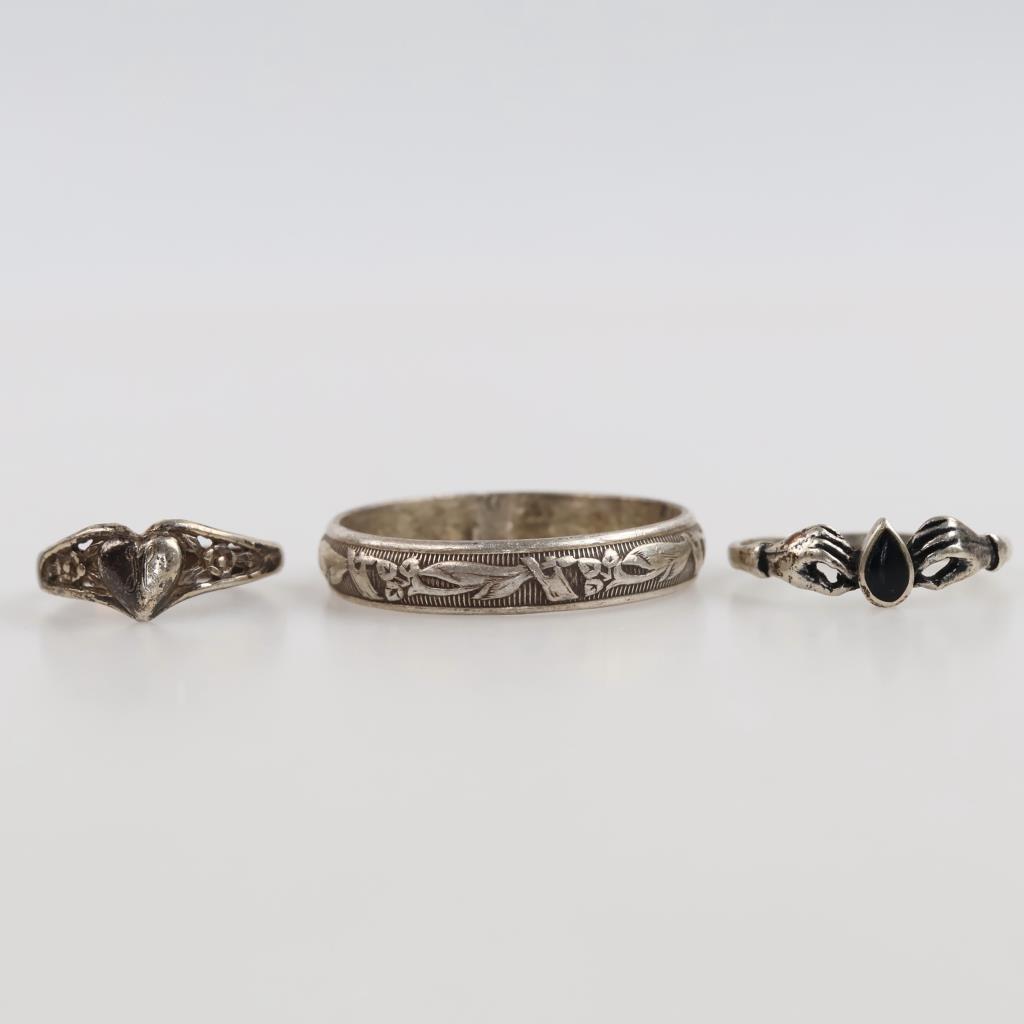 Silver Jewelry, 3 Pieces