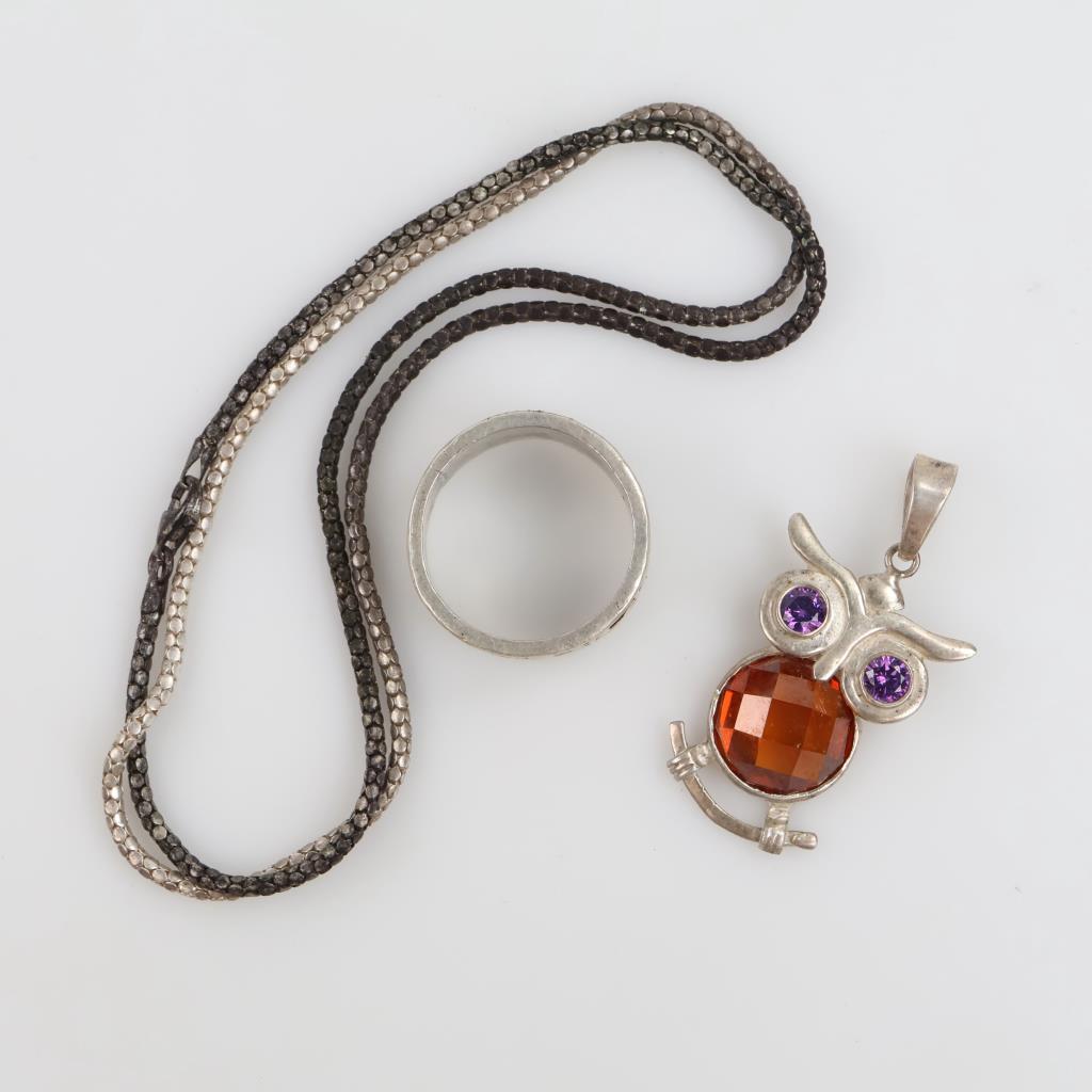 Silver Jewelry, 3 Pieces