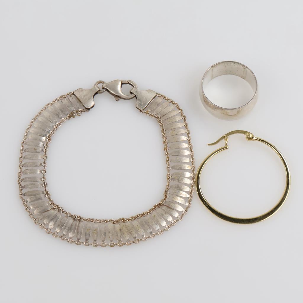 Silver Jewelry, 3 Pieces