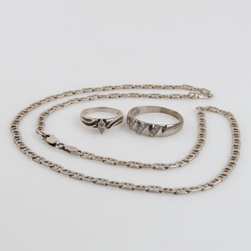 Silver Jewelry, 3 Pieces
