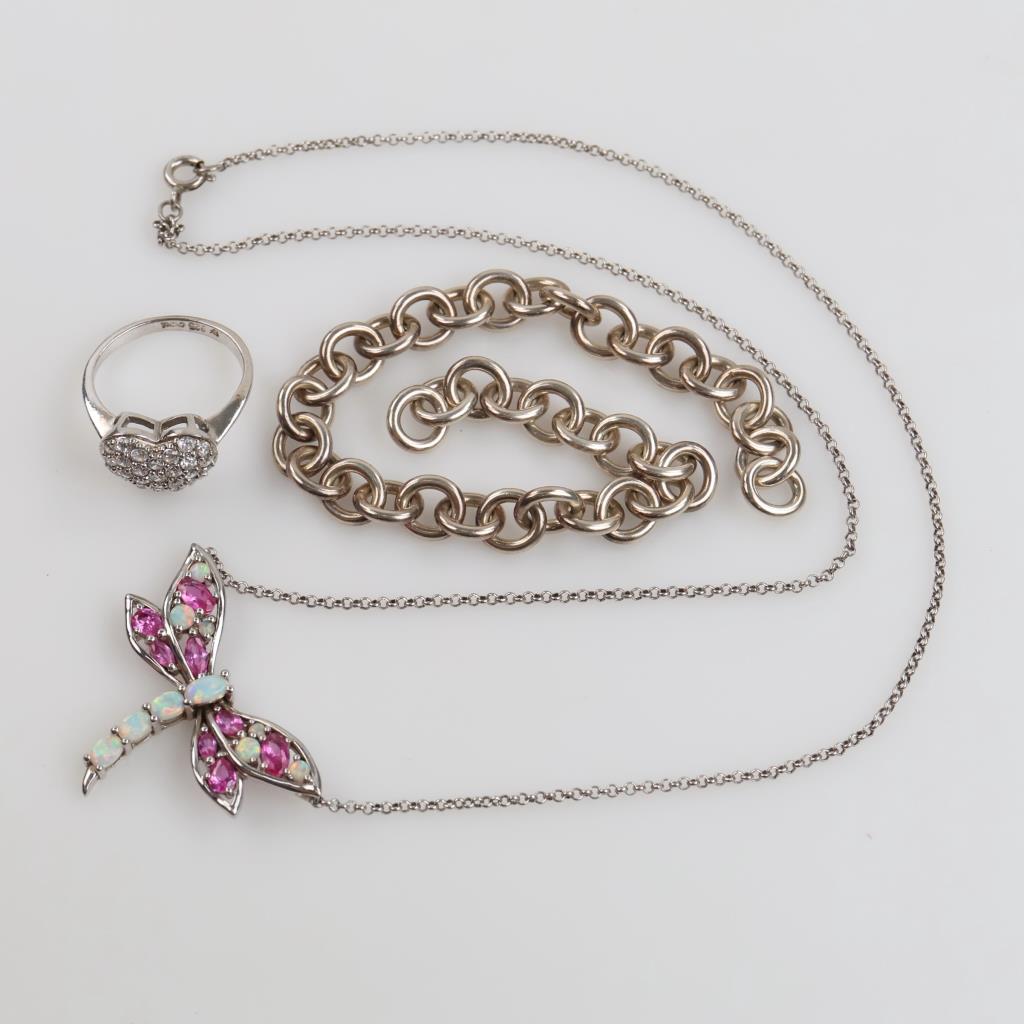 Silver Jewelry, 3 Pieces