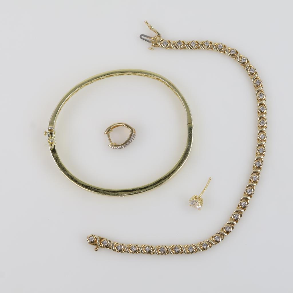 Silver Jewelry, 4 Pieces