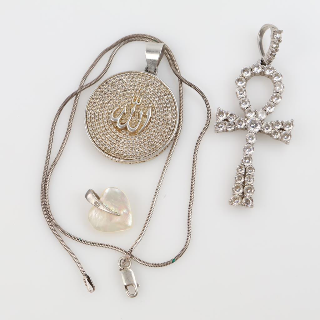 Silver Jewelry, 4 Pieces