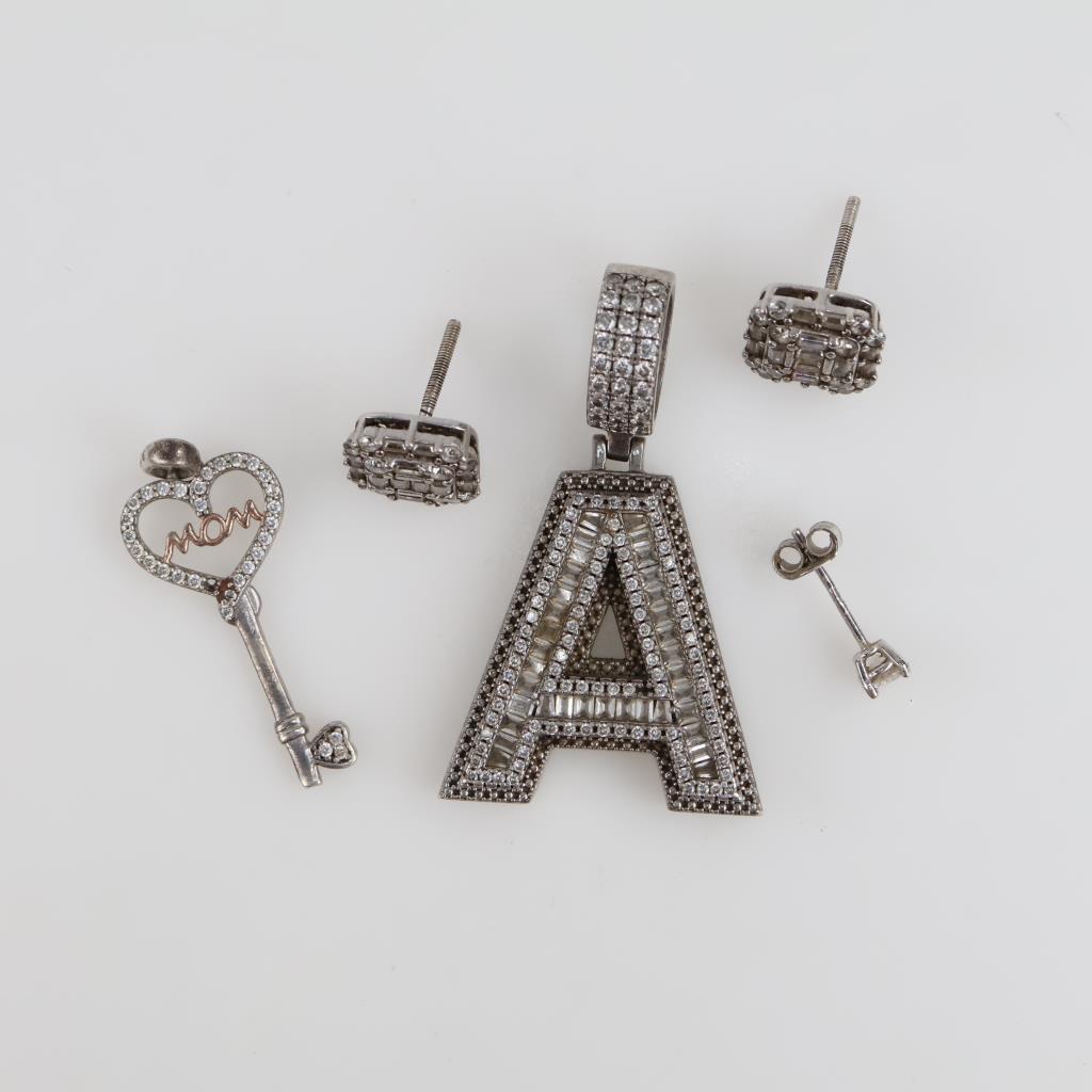 Silver Jewelry, 5 Pieces