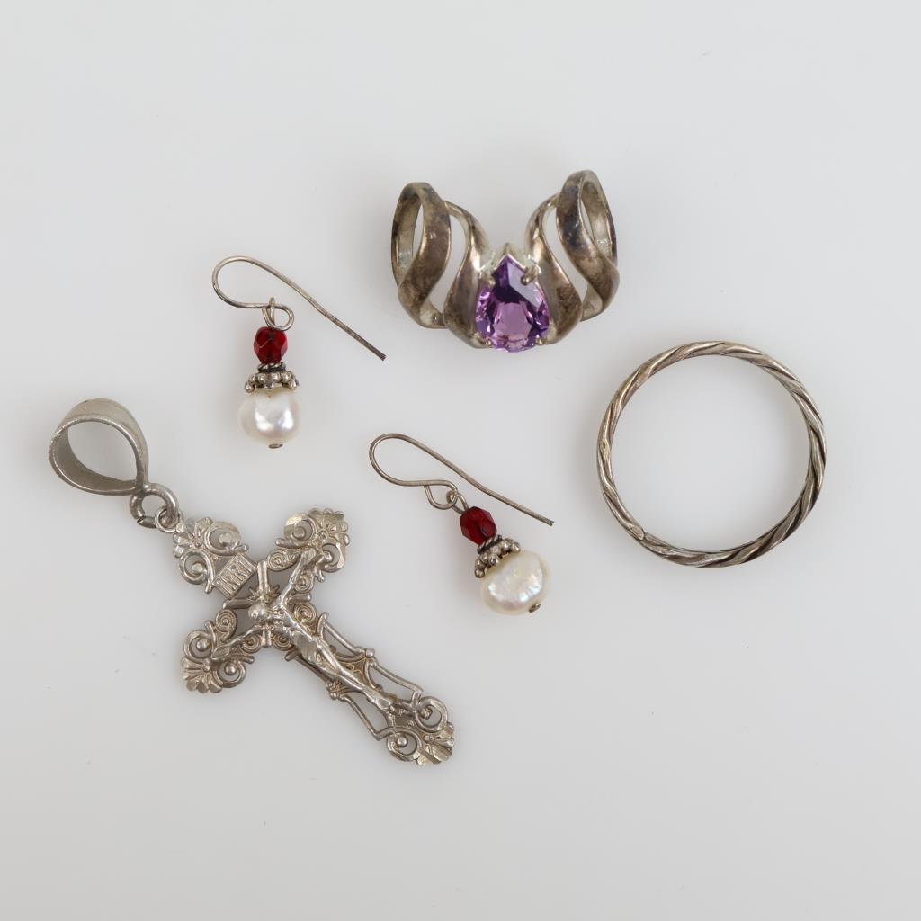 Silver Jewelry, 5 Pieces