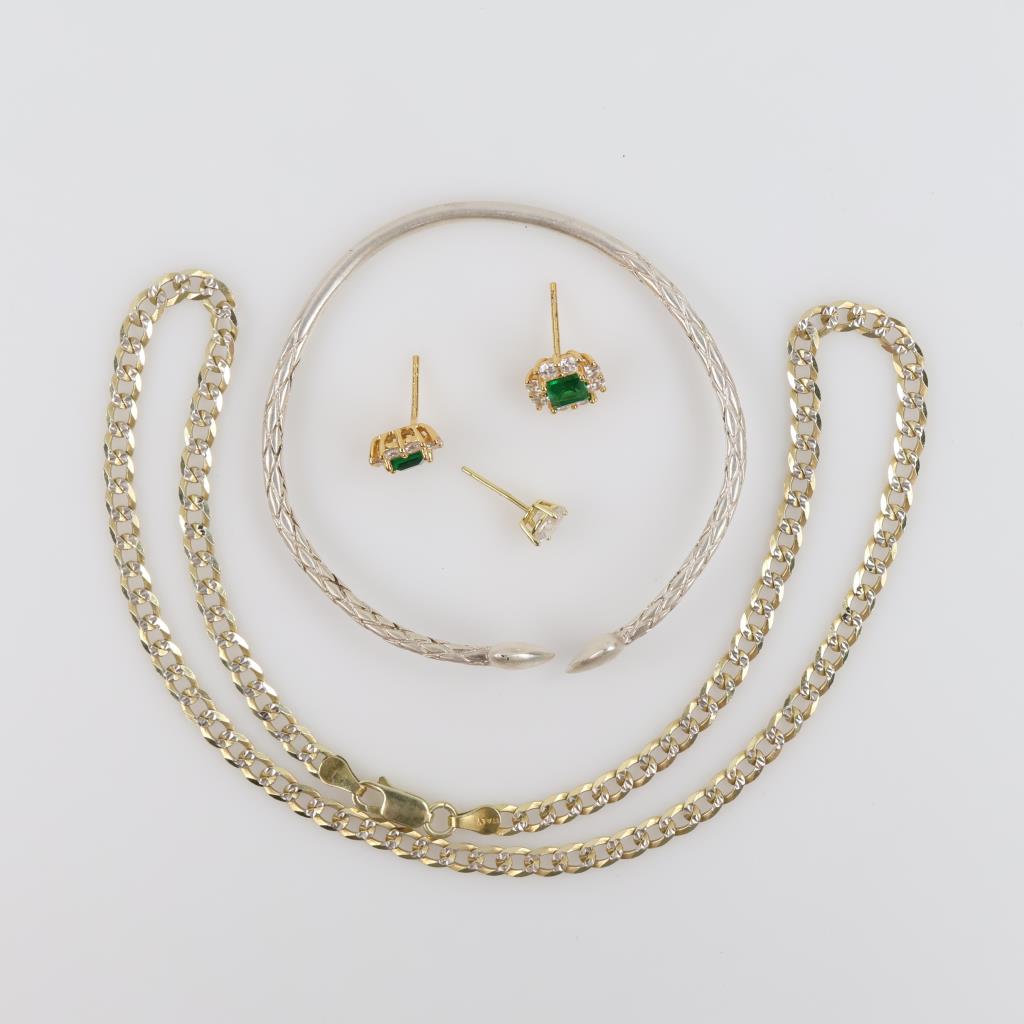 Silver Jewelry, 5 Pieces