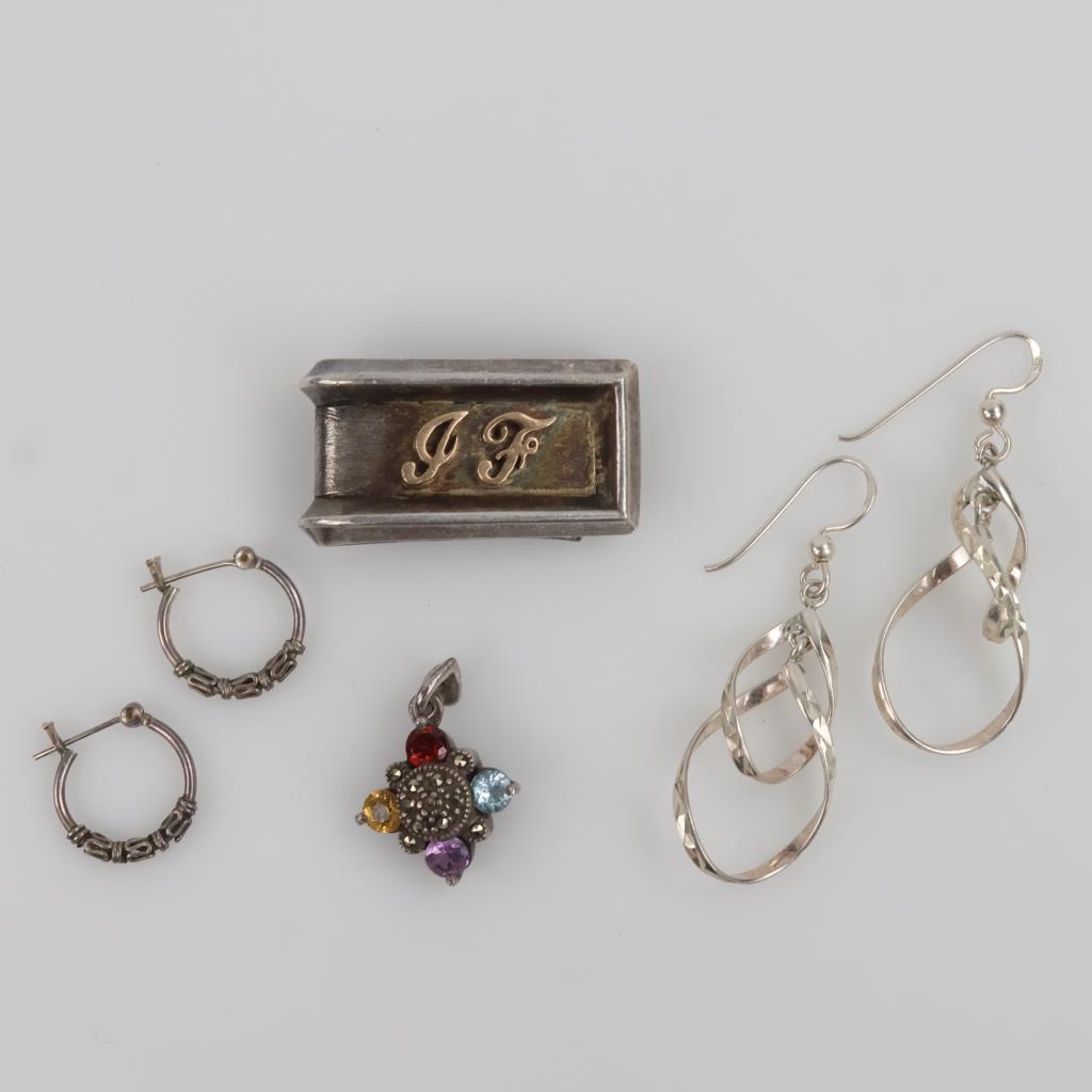 Silver Jewelry, 6 Pieces
