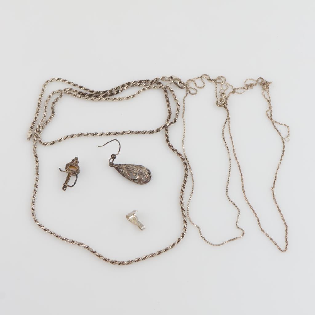 Silver Jewelry, 6 Pieces