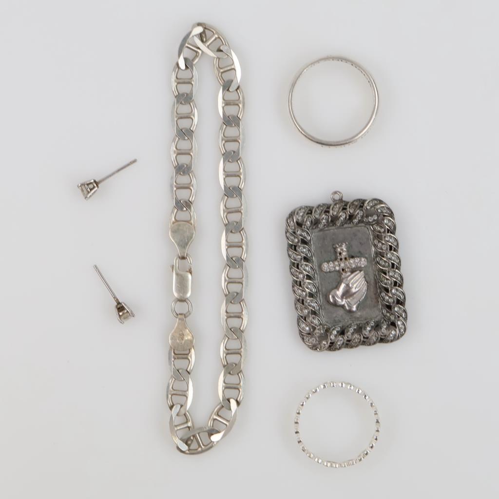 Silver Jewelry, 6 Pieces