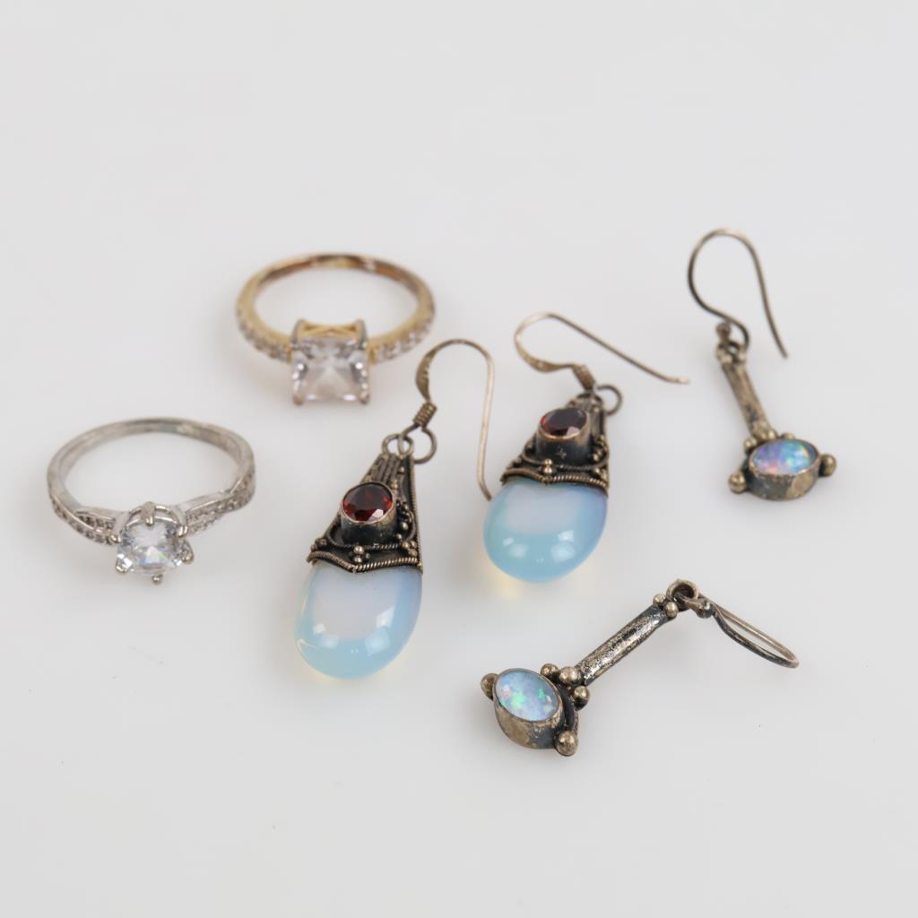 Silver Jewelry, 6 Pieces