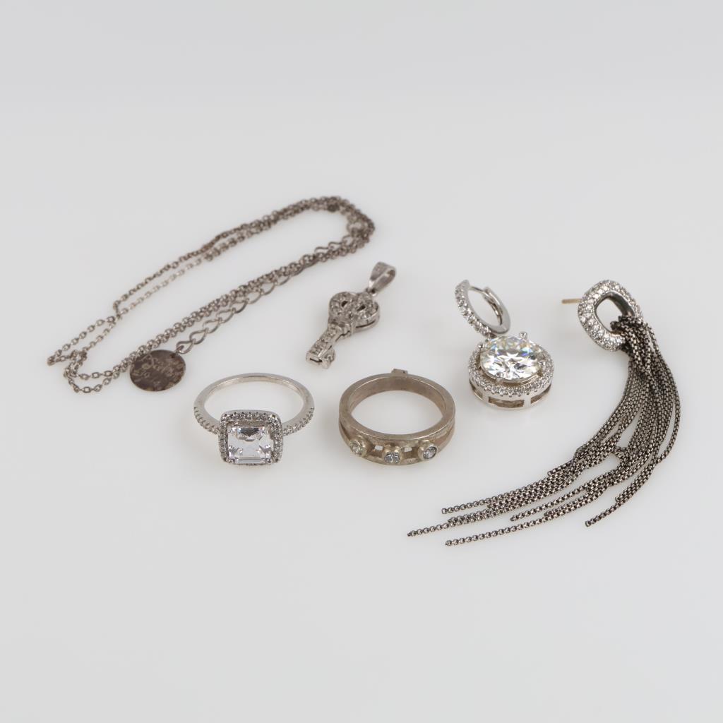 Silver Jewelry, 6 Pieces