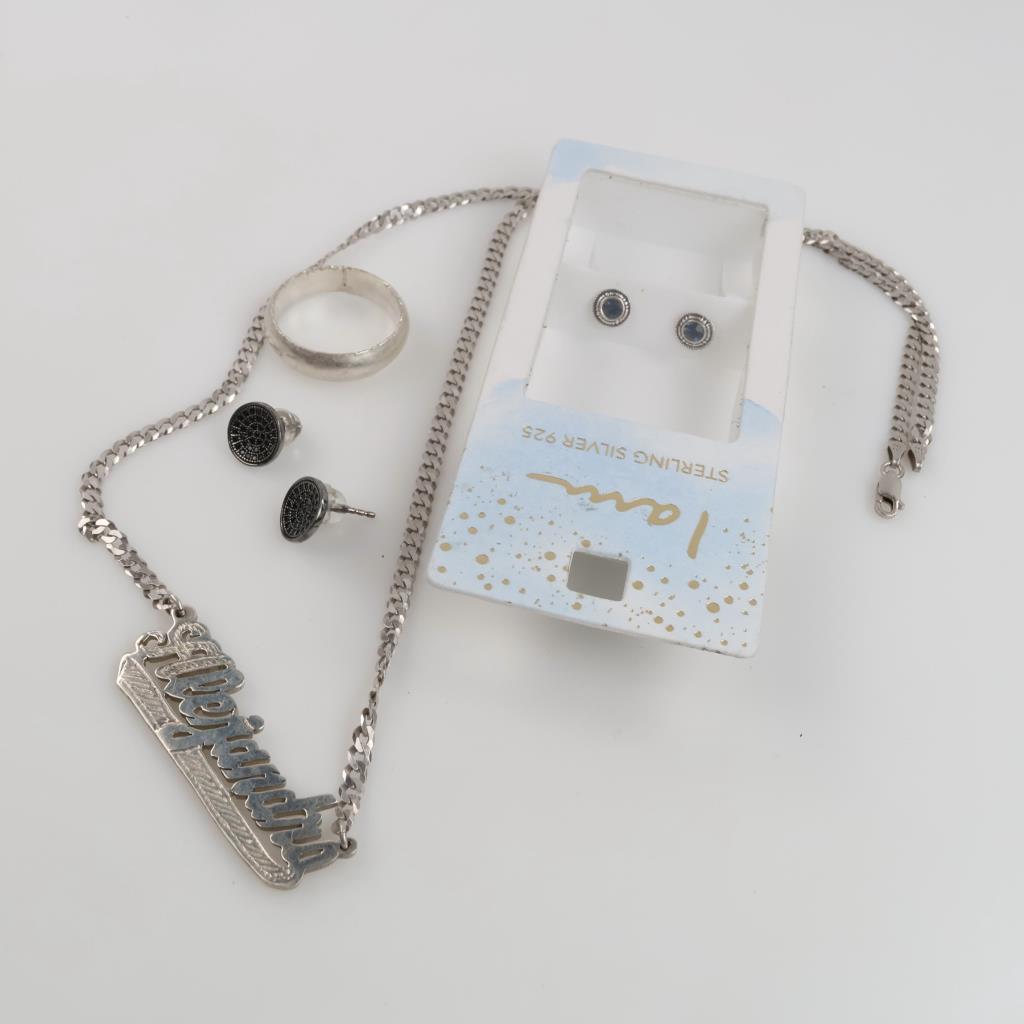 Silver Jewelry, 6 Pieces