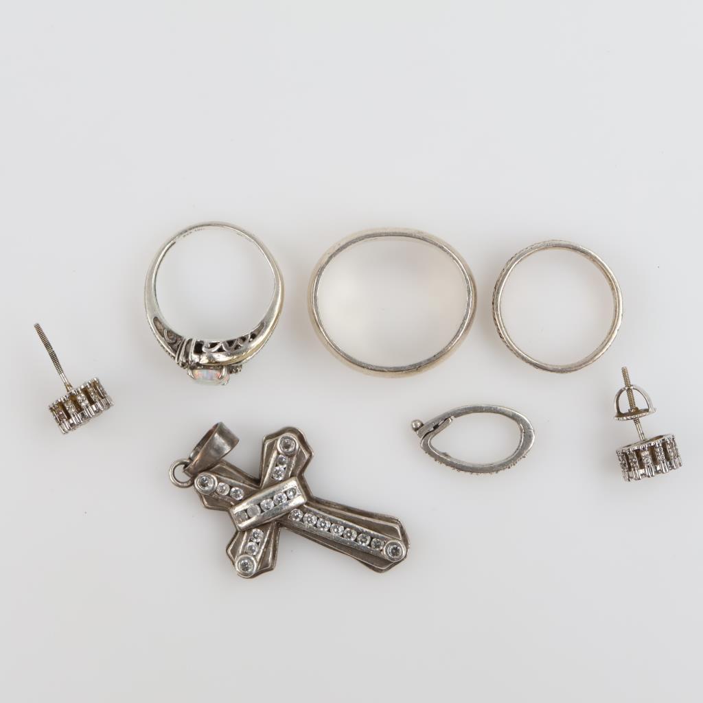 Silver Jewelry, 7 Pieces