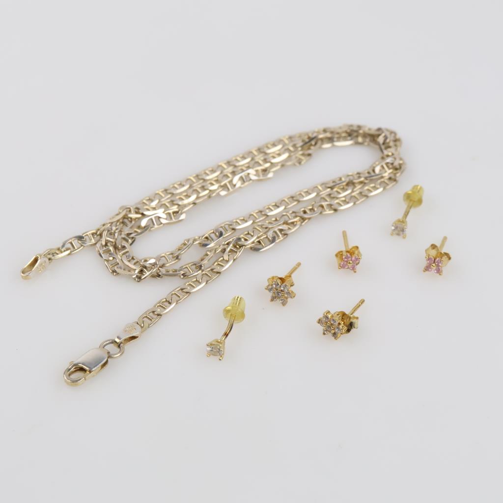 Silver Jewelry, 7 Pieces
