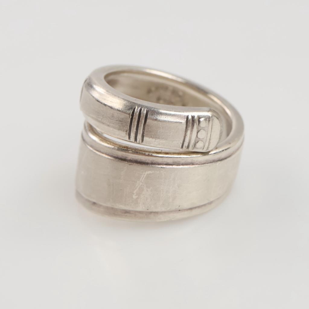 Silver Plated Spoon Ring
