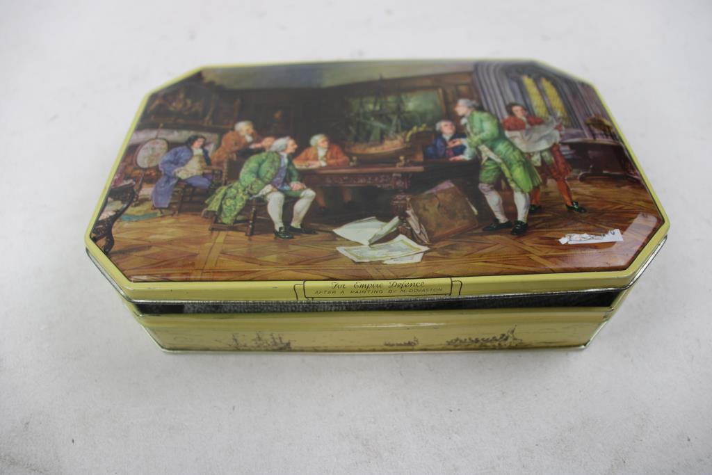 Silver Spoons And Box