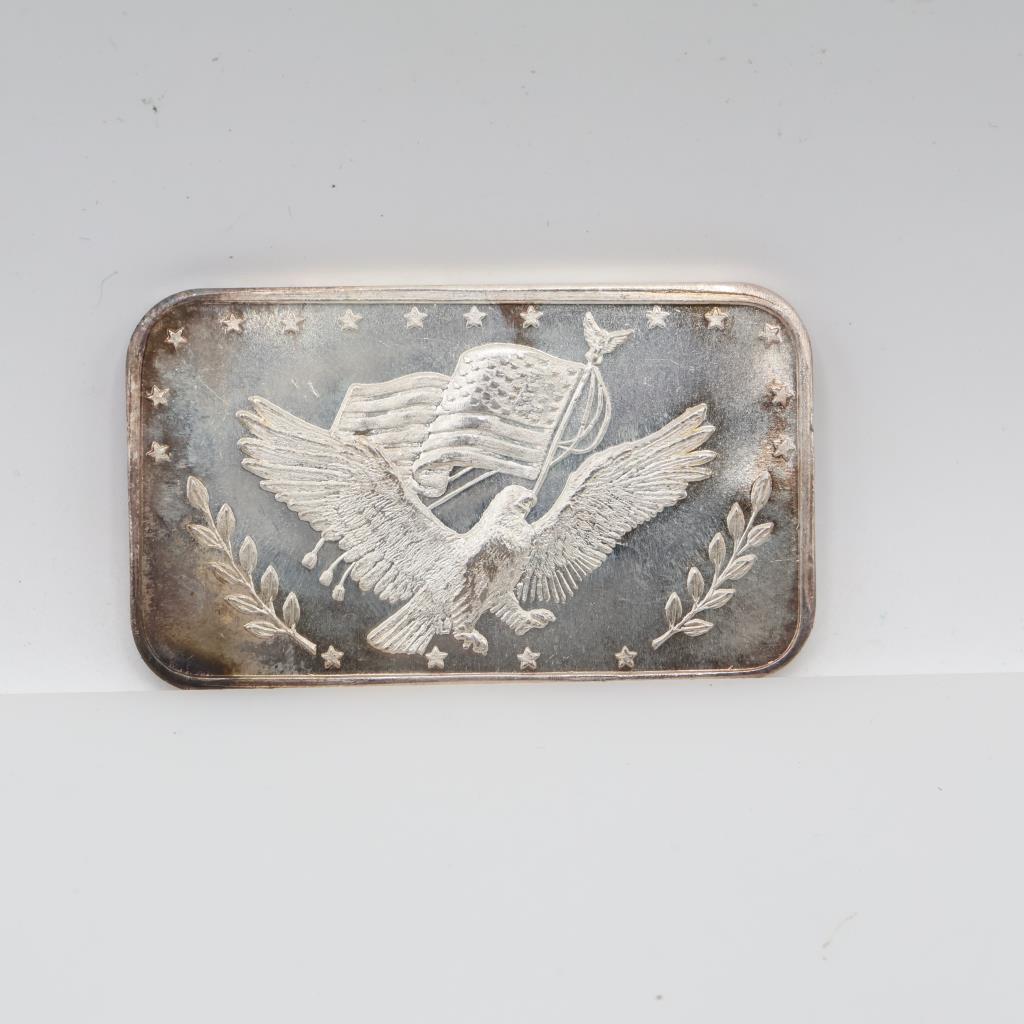 Silver Trade Unit 1 Troy Oz Fine Silver Bar