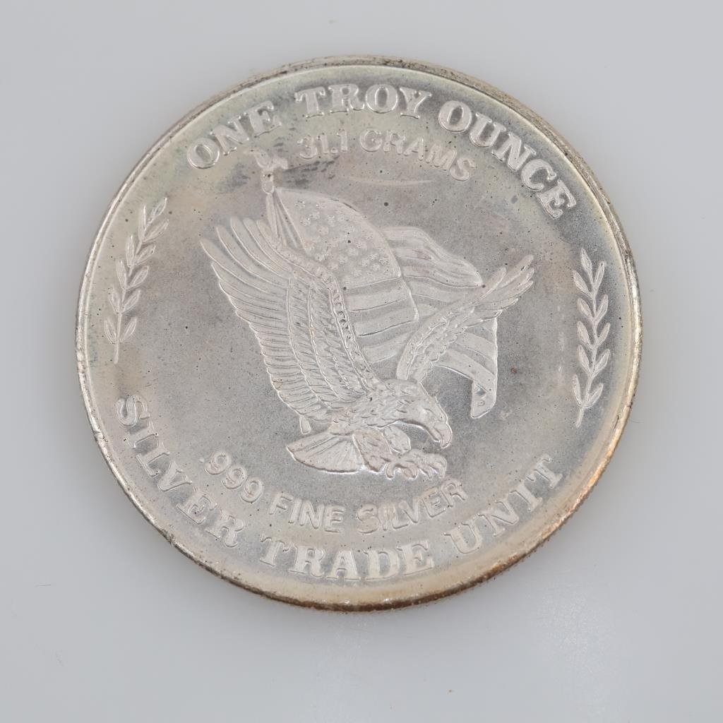 Silver Trade Unit Fine Silver 1 Troy Oz Round