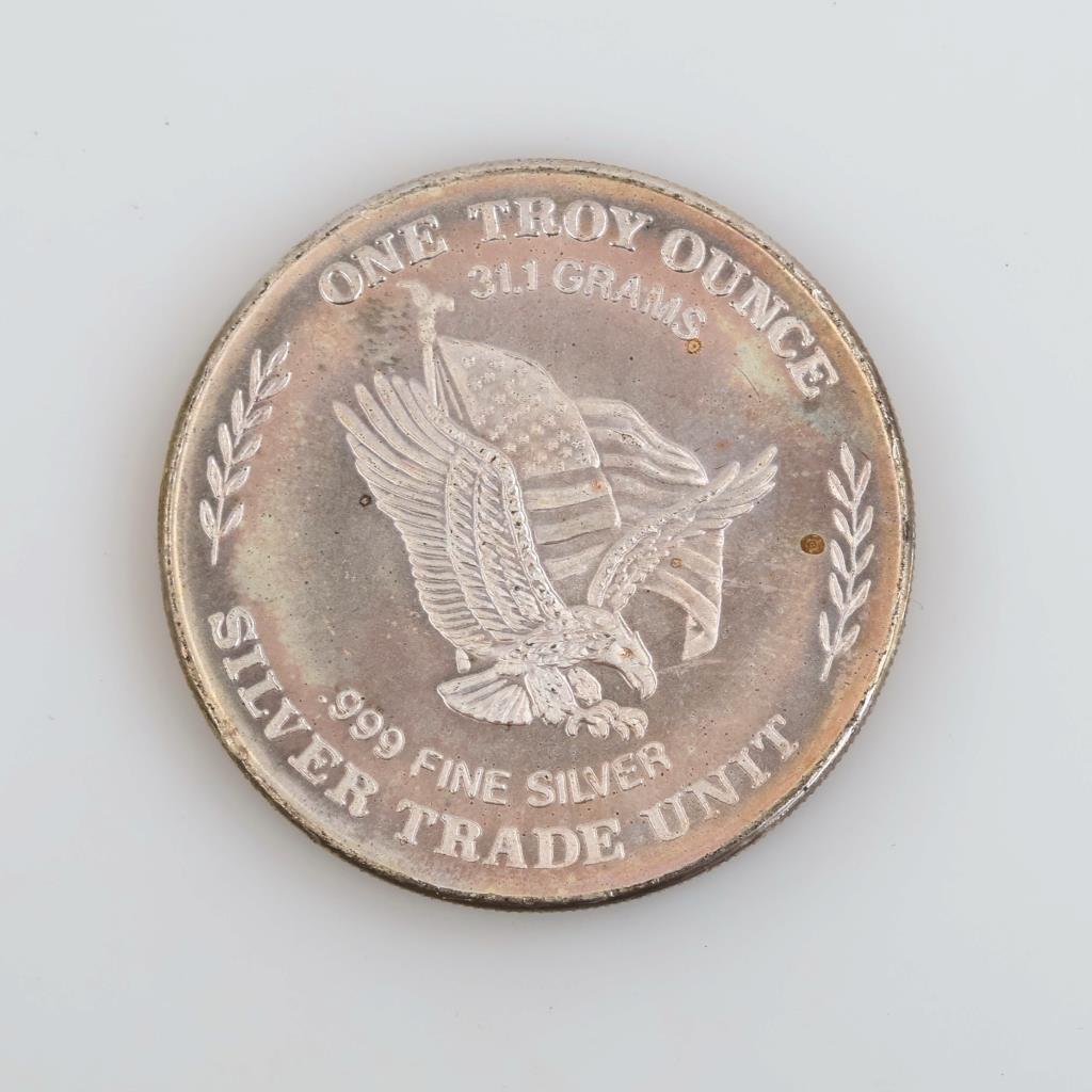 Silver Trade Unit Fine Silver 1 Troy Oz Round
