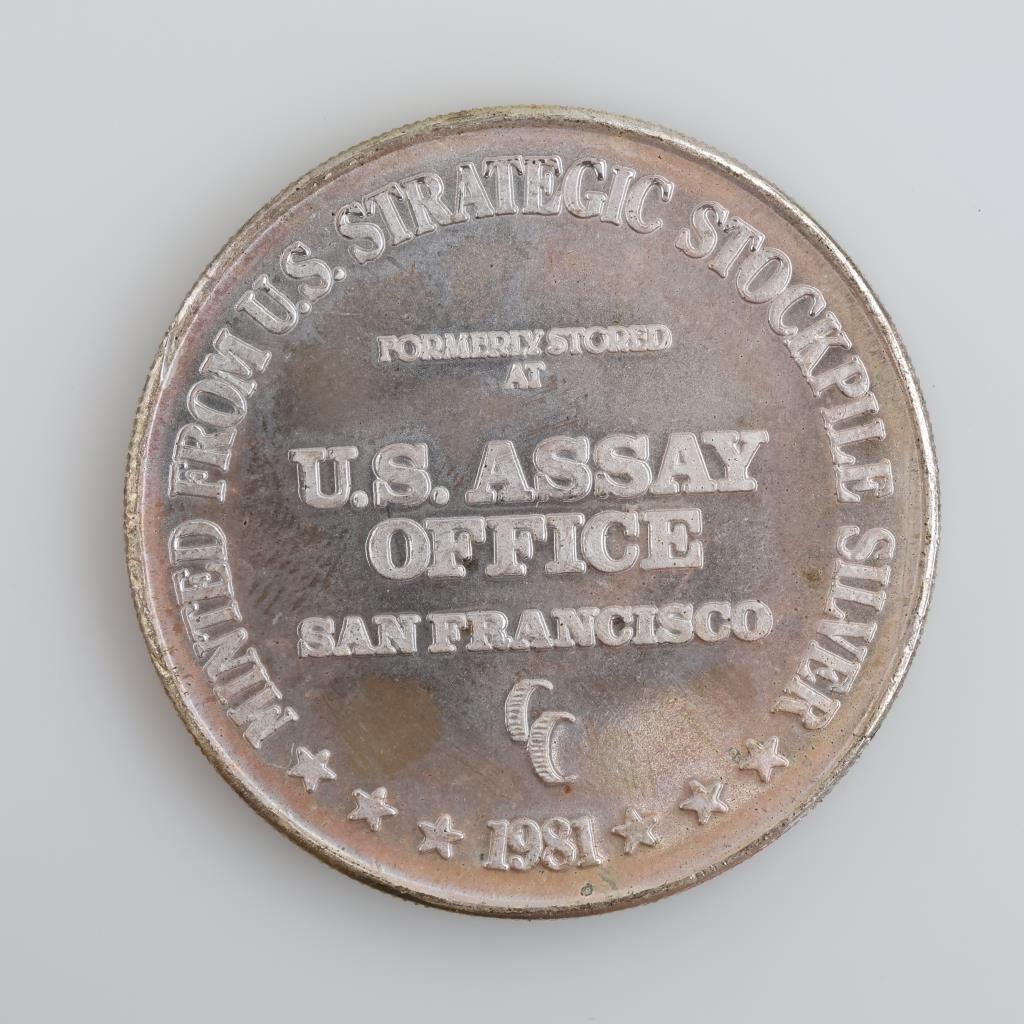 Silver Trade Unit Fine Silver 1 Troy Oz Round