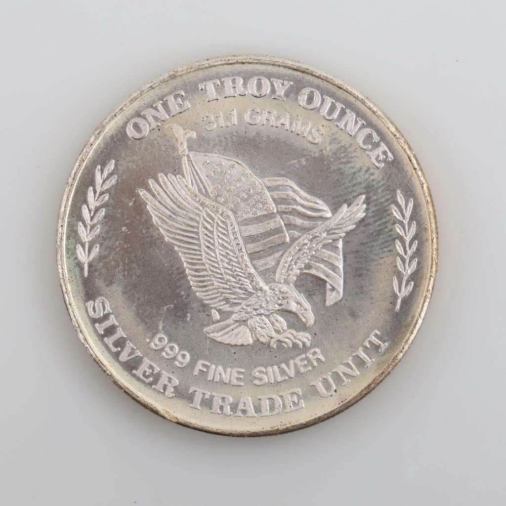 Silver Trade Unit Fine Silver 1 Troy Oz Round