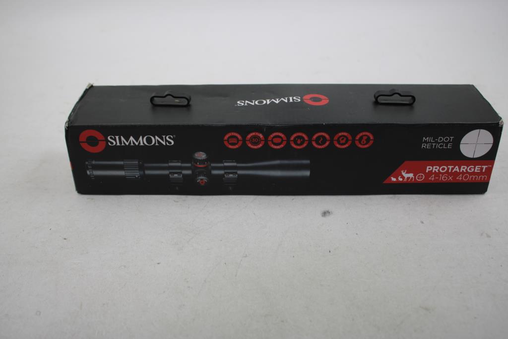 Simmons ProTarget 4-16x 40mm Scope