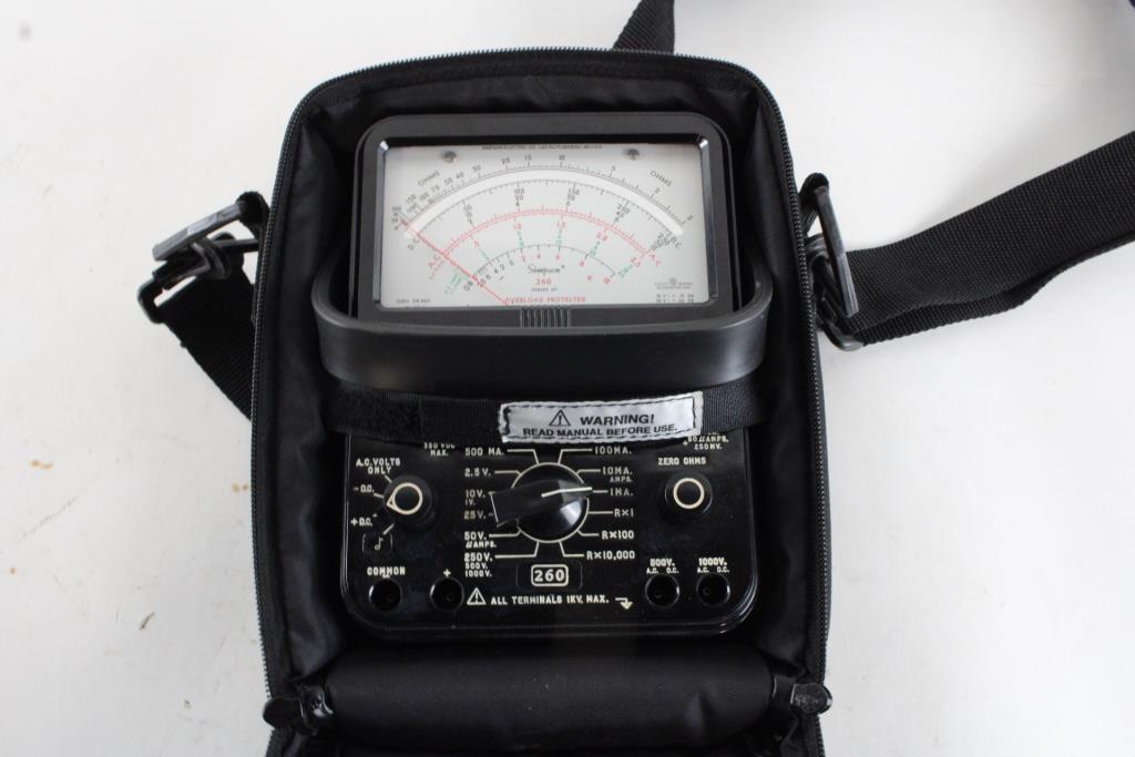 Simpson Ohmmeter Property Room