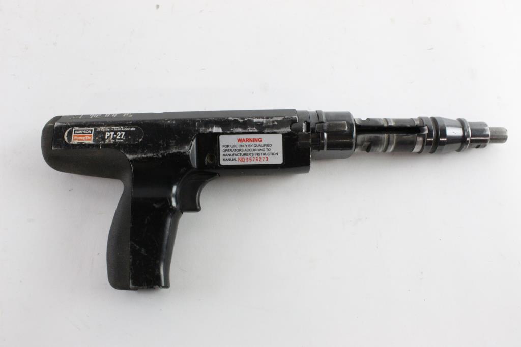 Simpson Strongtie Powder Actuated Tool Property Room