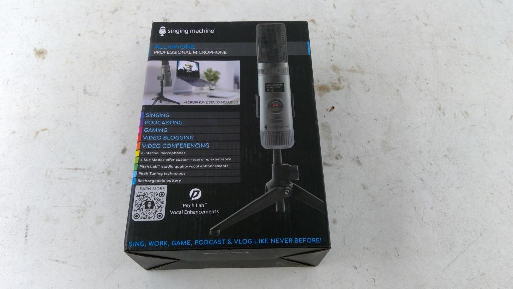 Singing Machine All In One Microphone