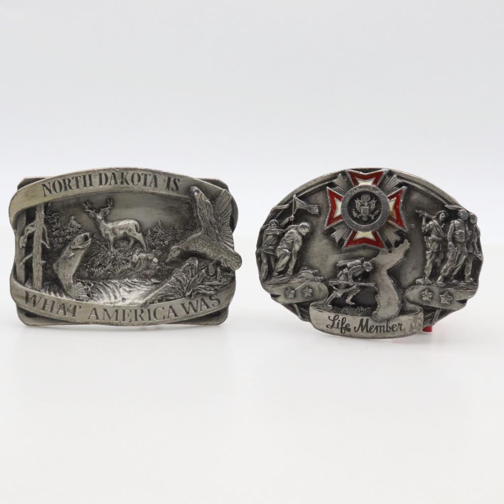 Boucle De Ceinture Amérique Mobile En Laiton Massif Siskiyou 22816 - Neuf Sous Blister