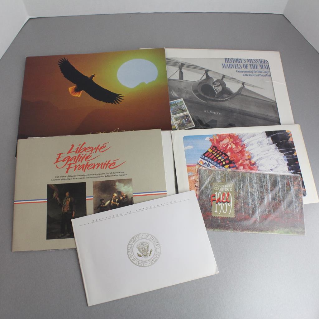 Six Stamp Collecting Kits Property Room