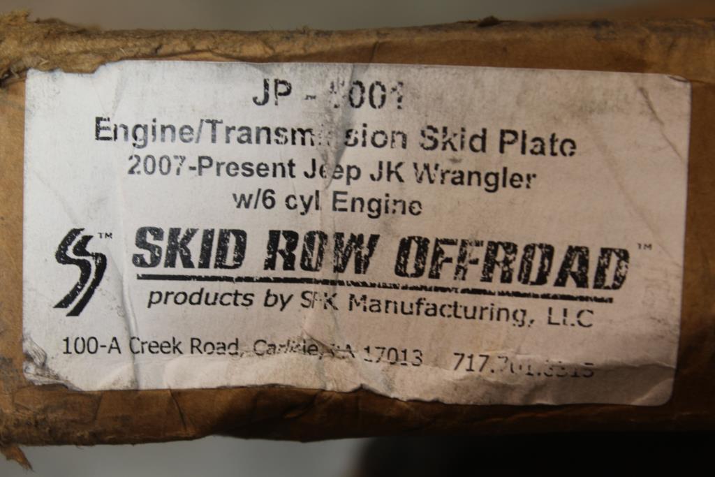 Skid Row Offroad JP5001 Skid Plate Property Room