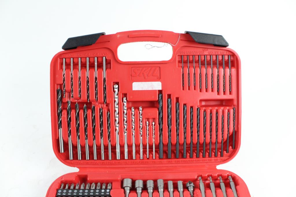 Skil Drill Bit Set, 100+ Pieces Property Room