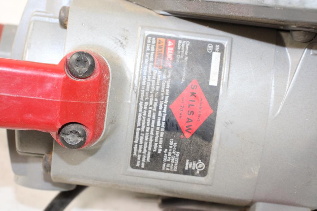 Skilsaw Worm Drive Circular Saw Property Room