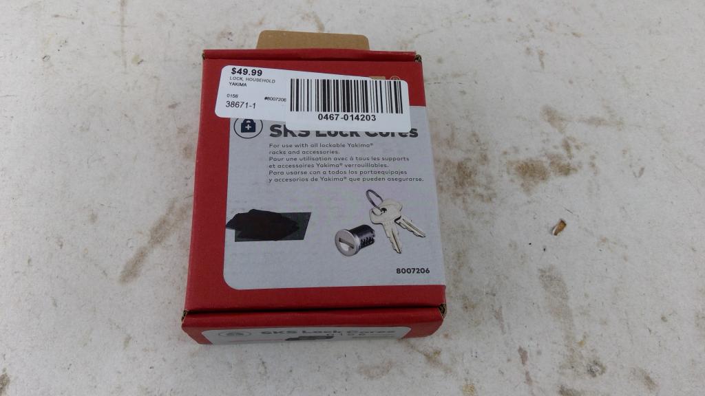 SKS Lock Cores With Keys