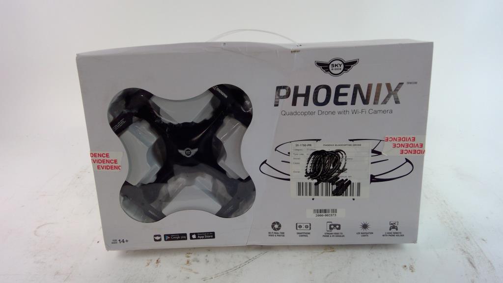 Sky Rider Phoenix Quadcopter Drone With WiFi Camera Property Room