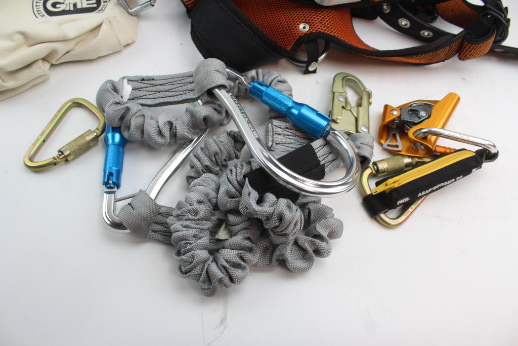 Skylotec Harness, Petzl ASAP With Absorber, & More Climbing/Hiking Gear