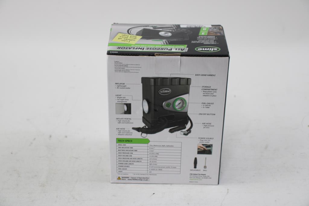 Slime AllPurpose Inflator Property Room